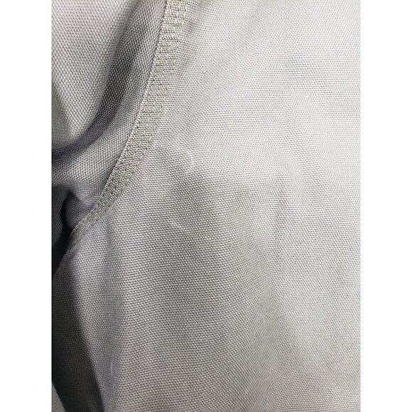 Men's Carhartt J280 MOS Duck Canvas Work Jacket Hooded Green Size XLarge - Picture 6 of 14